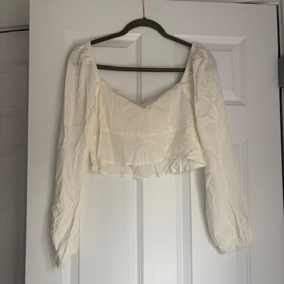 NWT Pacsun Kendall & Kylie Long Sleeve Crop Top - Picture 3 of 3